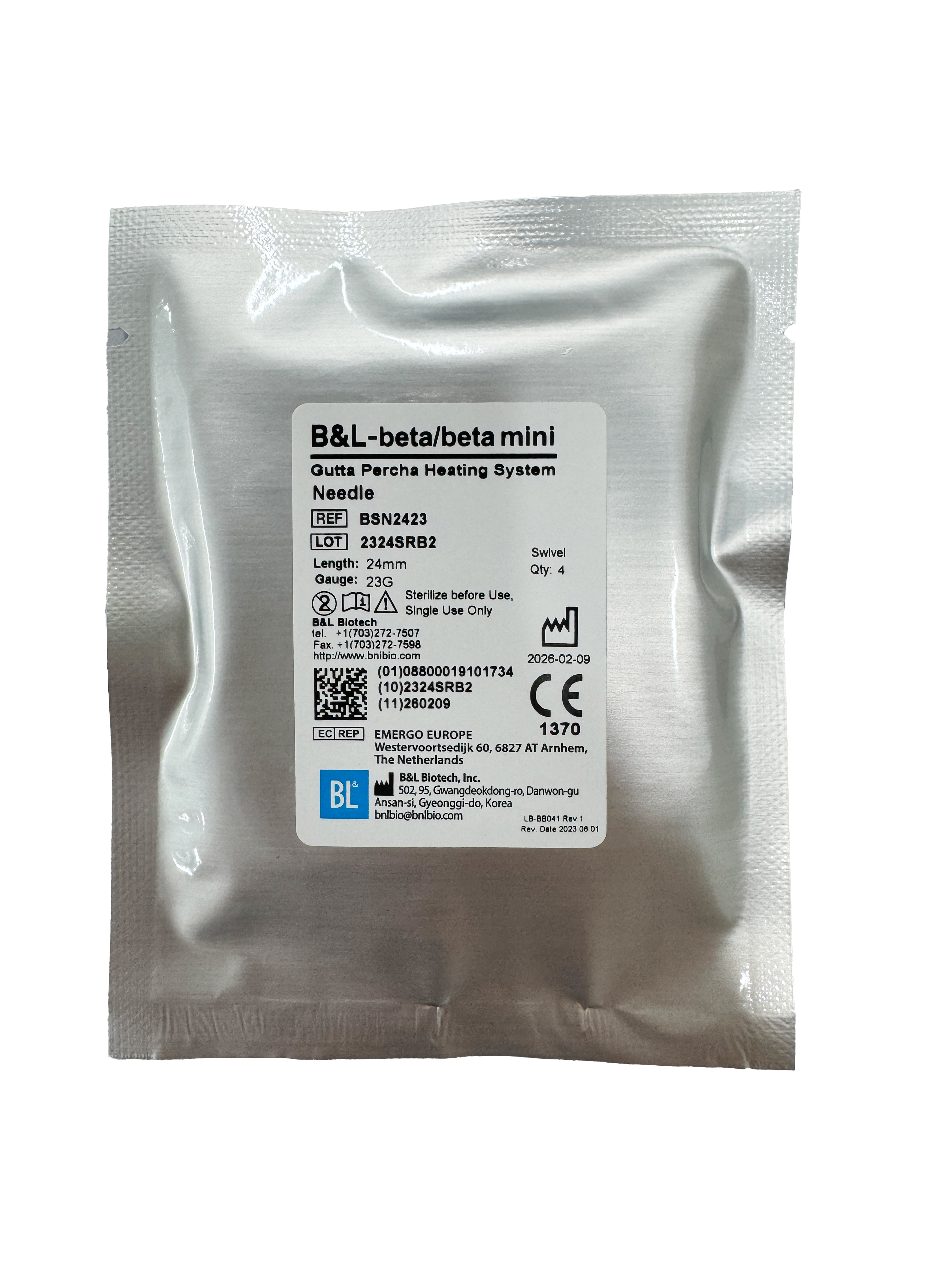 SuperEndo-β Obturation Needles: 20 Gauge (Retail)