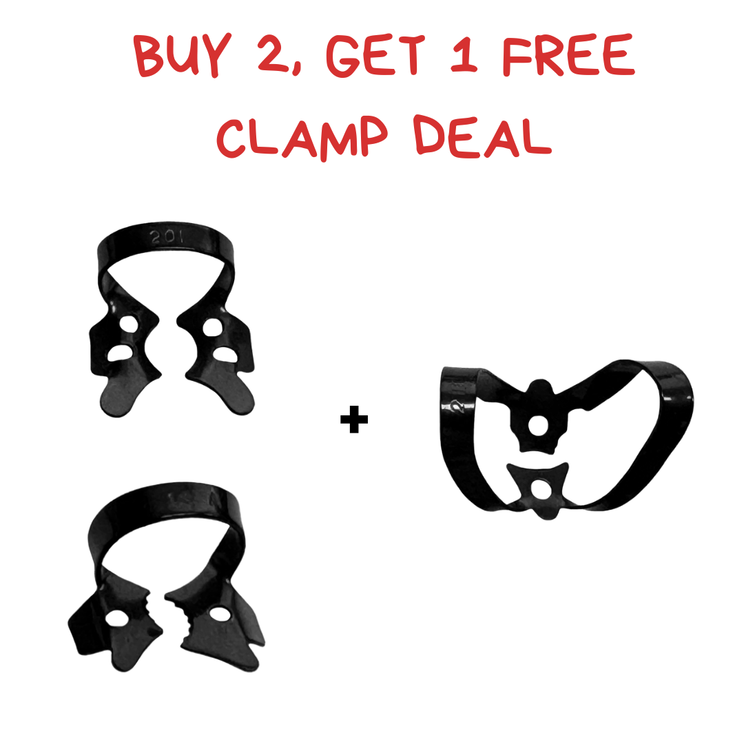 BUY 2, GET 1 FREE CLAMP DEAL (Retail)